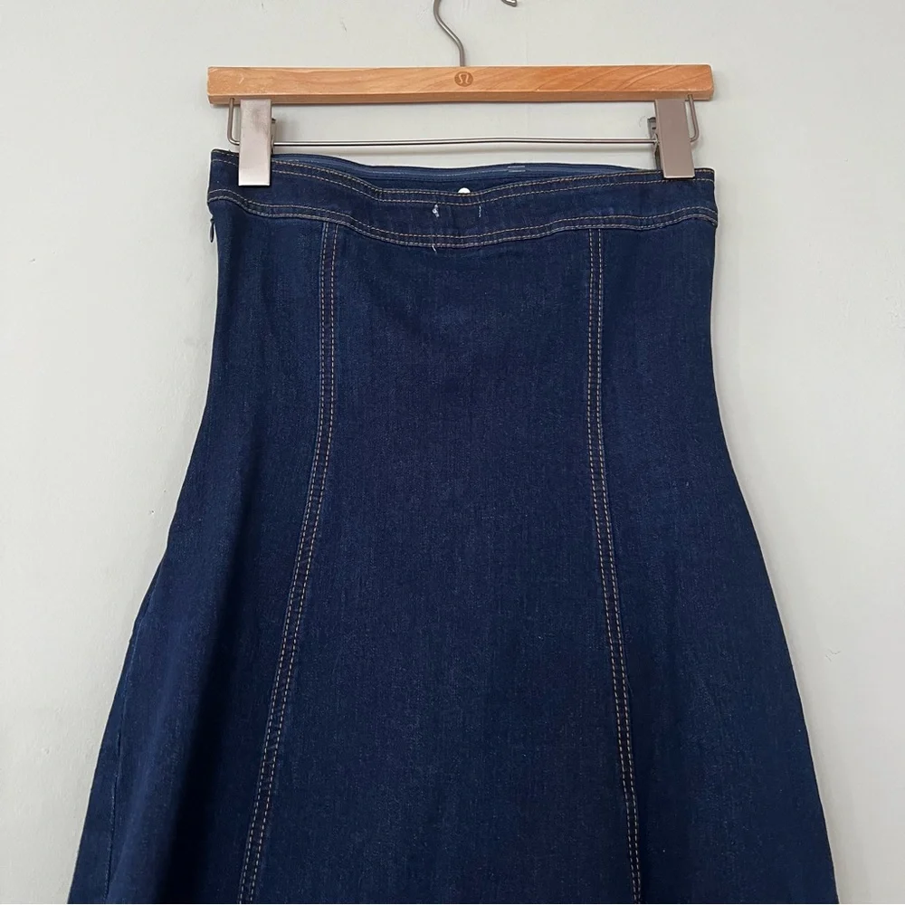 Princess Polly Stoltz Denim Midi Dress NWT - Picture 7 of 9